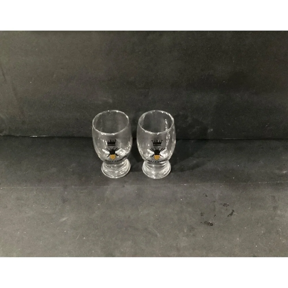 Set of 2‎ Buzzed Bee Juice Shot Glasses 4.5